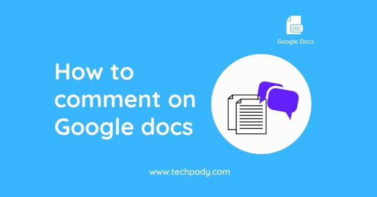 How to comment on Google docs